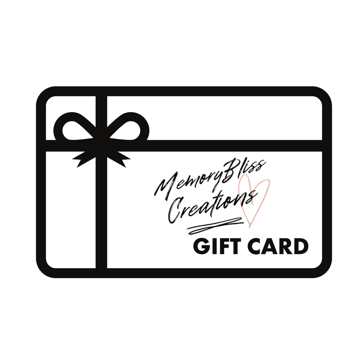 MemoryBliss Creations Gift Card